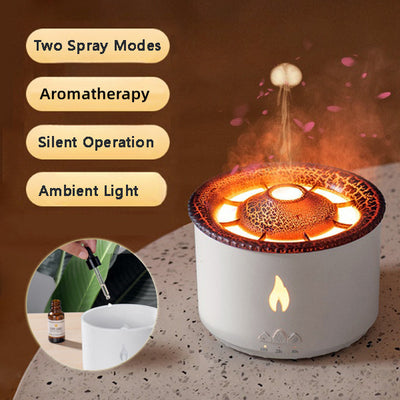 Volcano - Shaped Aroma Diffuser and Humidifier