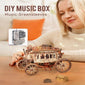 Stagecoach Music Box 3D Wooden Puzzle For Adults Birthday Anniversary Day Gift