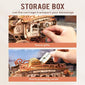 Stagecoach Music Box 3D Wooden Puzzle For Adults Birthday Anniversary Day Gift