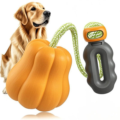 Pumpkin - Shaped Dog Tug - of - War Toy （Free Shipping)