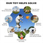 Pumpkin - Shaped Dog Tug - of - War Toy （Free Shipping)